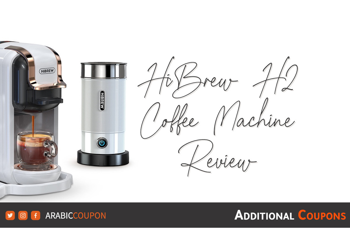 HiBrew H2 coffee machine review and best price - 2023