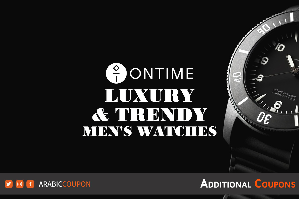 Men s watches at the best price with Ontime coupon